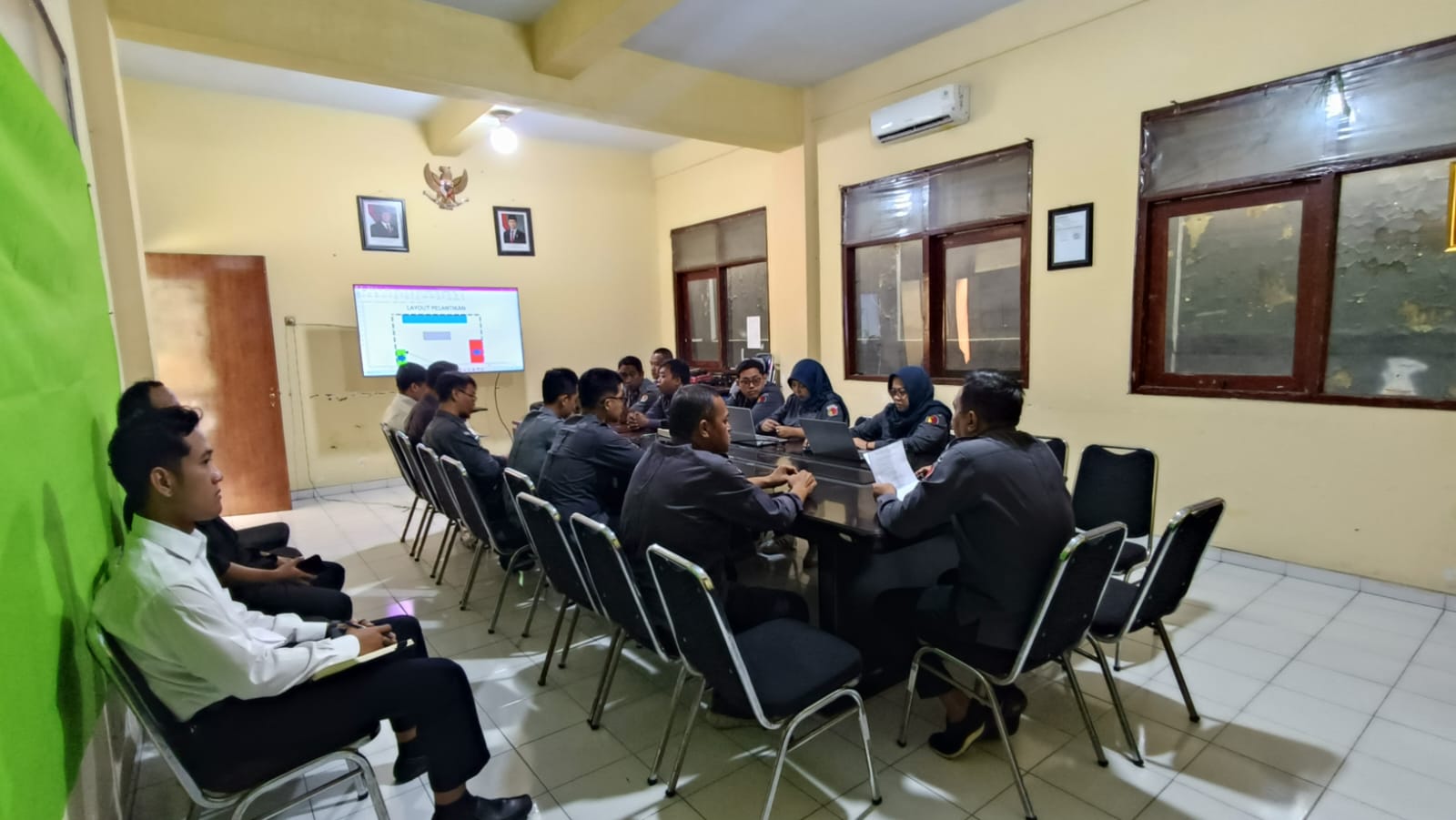 persiapan pelantikan